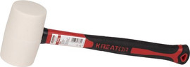 Varo פטיש גומי לבן עם ידית פיברגלס 450 גרם   KRT904104